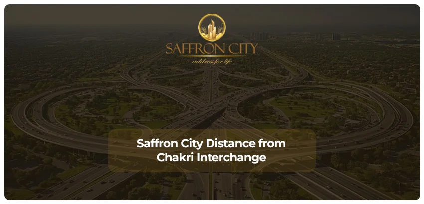 Saffron City Distance from Chakri Interchange